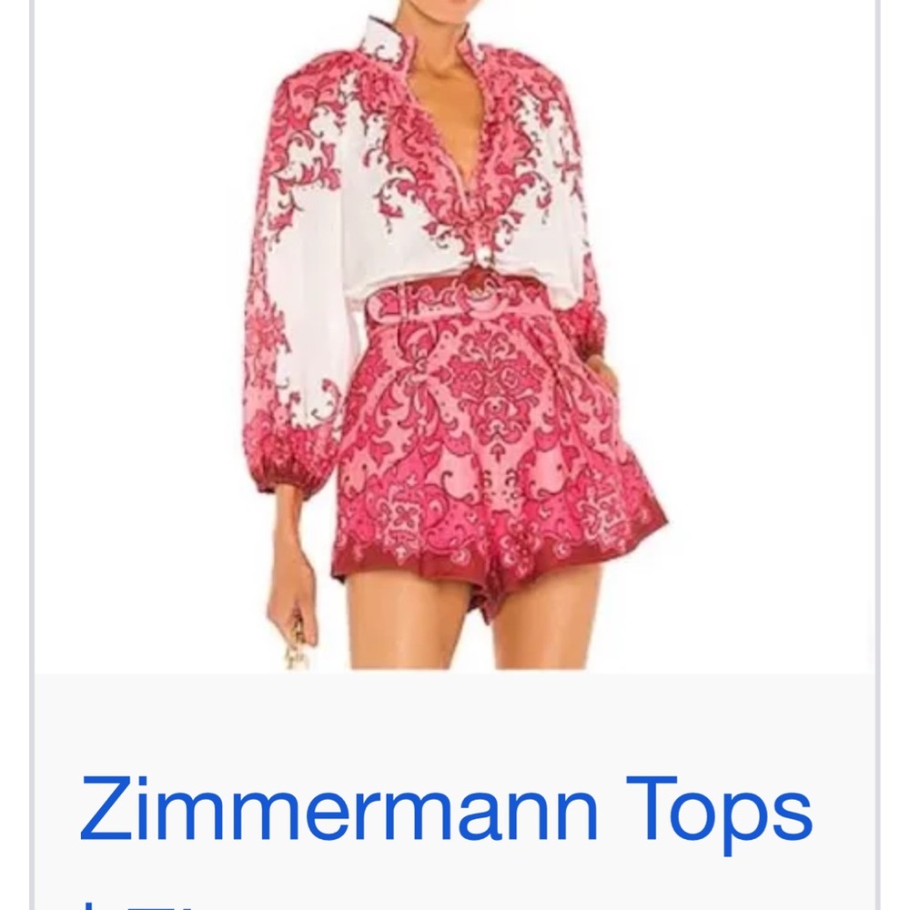Never worn ZIMMERMANN shorts